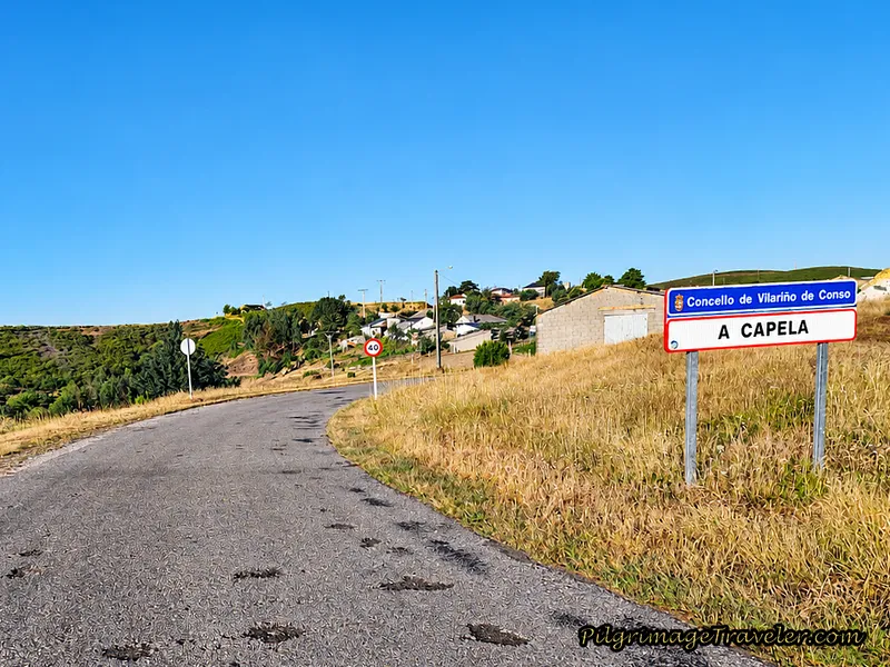Final Stretch of Pavement Towards A Venda da Capela