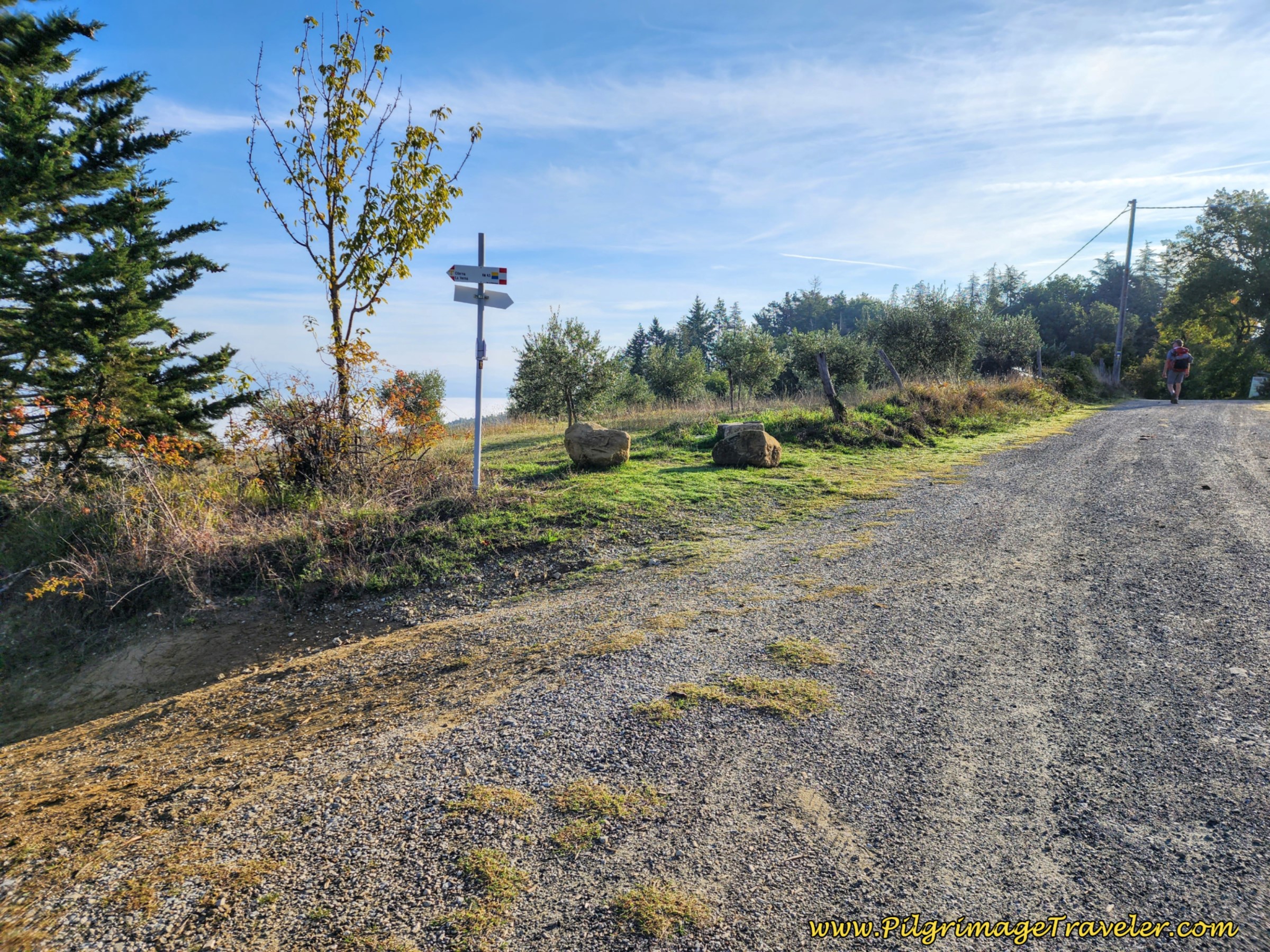 Join Gravel Lane at First Top