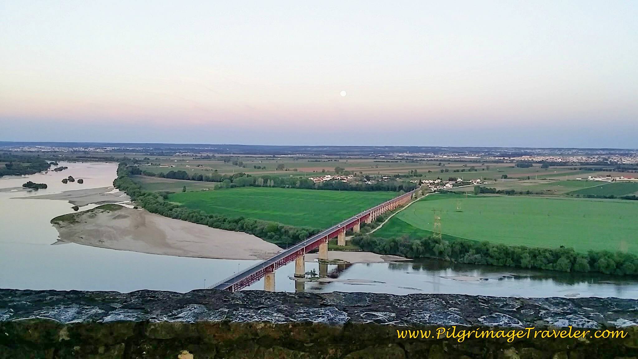 Another View over the Río Tejo from the Old City Walls, Santarém, Portugal