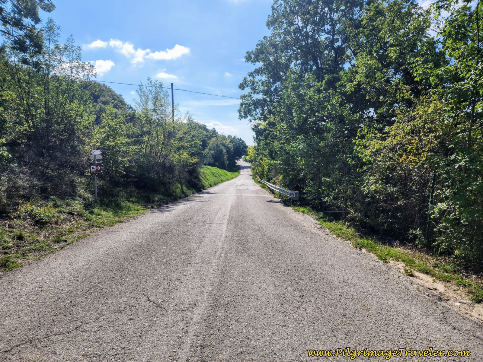 Return to Pavement on Quiet Road Return to Pavement on Quiet Road