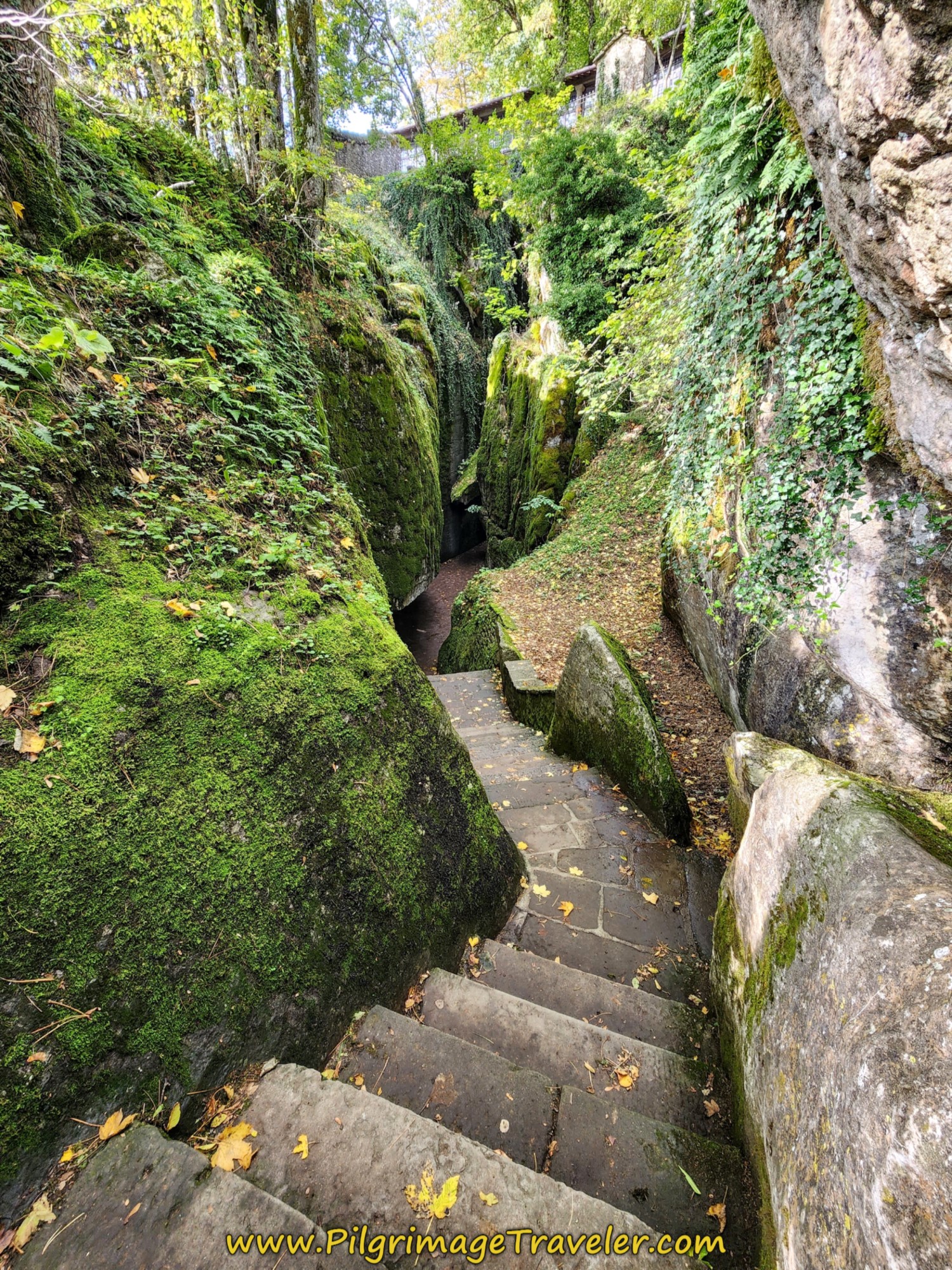 Stairway to the Sasso Spicco
