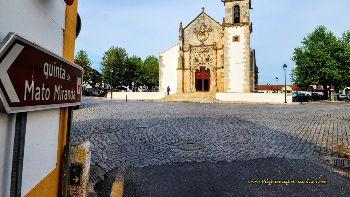Official Route Begins at Church in Golegã