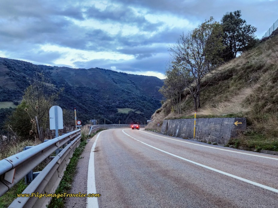 Turn Left Ahead Onto Lane