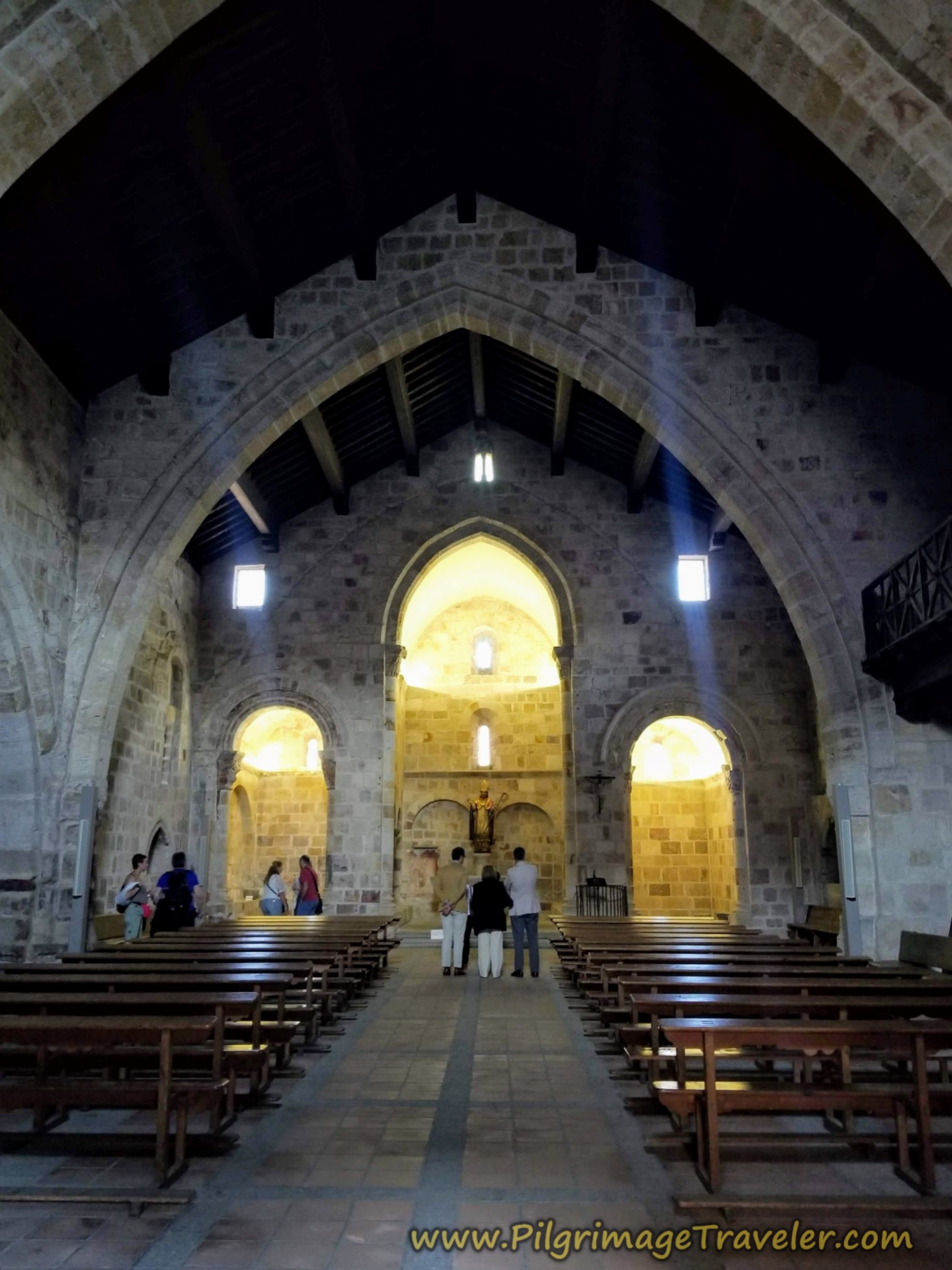 Simple Altar of the Iglesia de San Cipriano