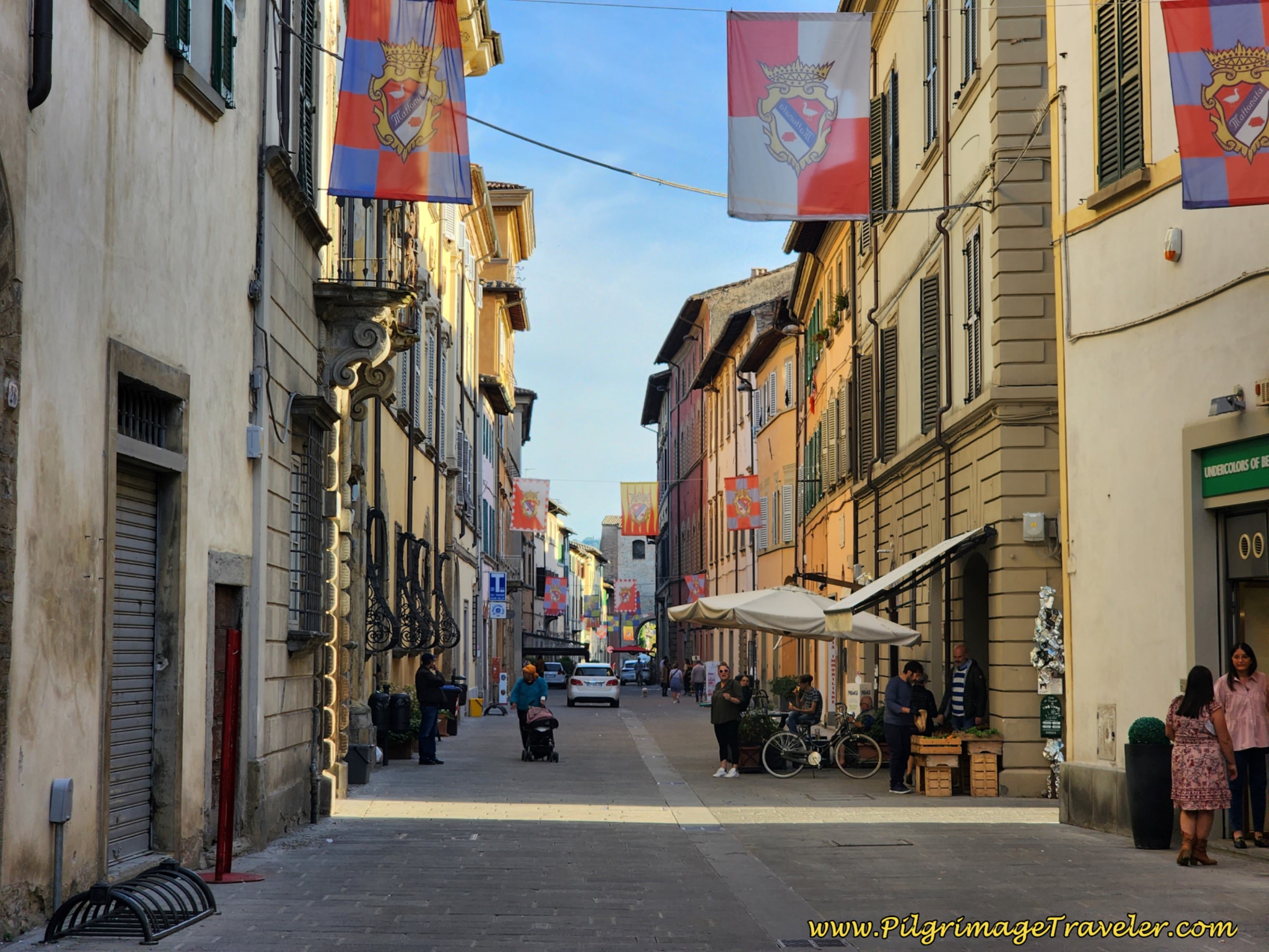 Follow the Corso Vittorio Emanuele