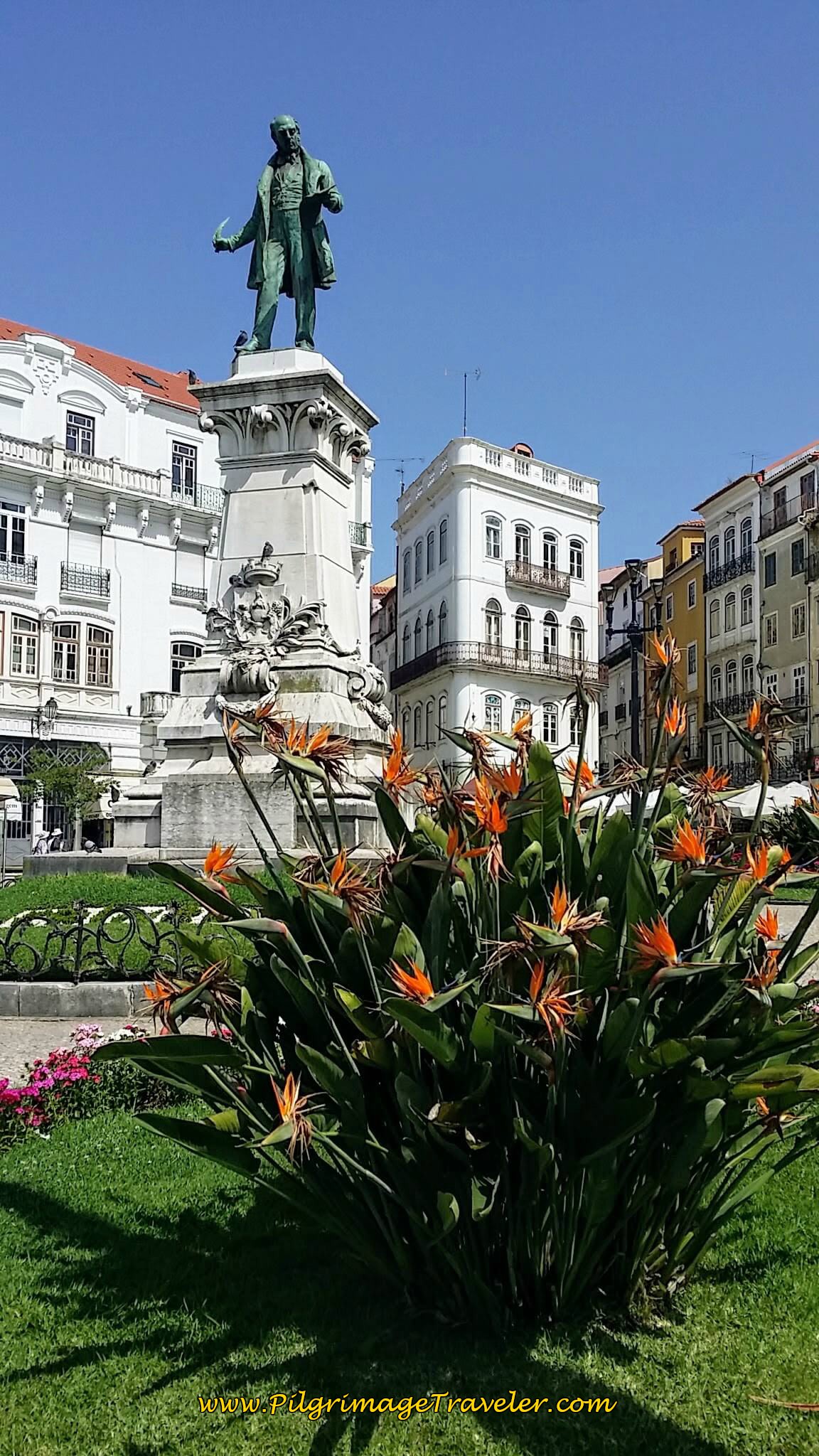 Monument to Joaquim António de Aguiar, Coimbra, Portugal