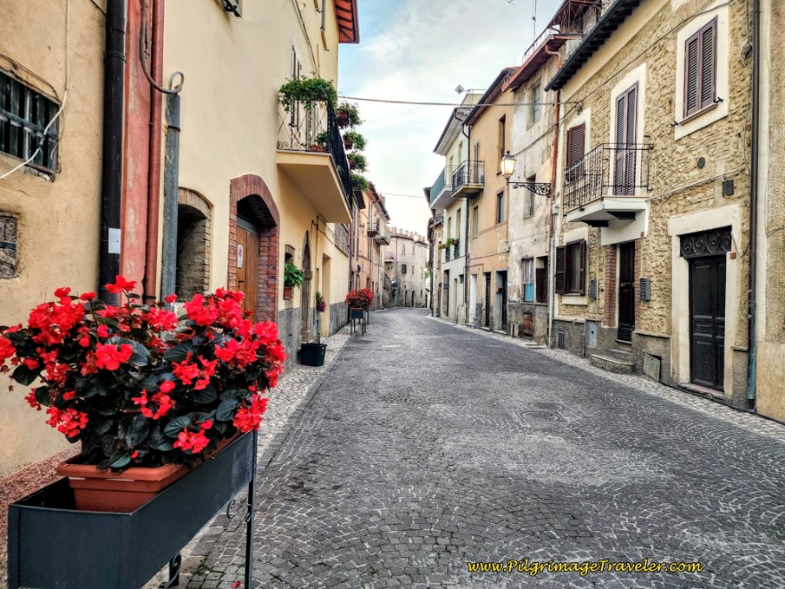 Way of St. Francis: Day Twenty, Poggio San Lorenzo to Ponticelli - Along the via Quinzia