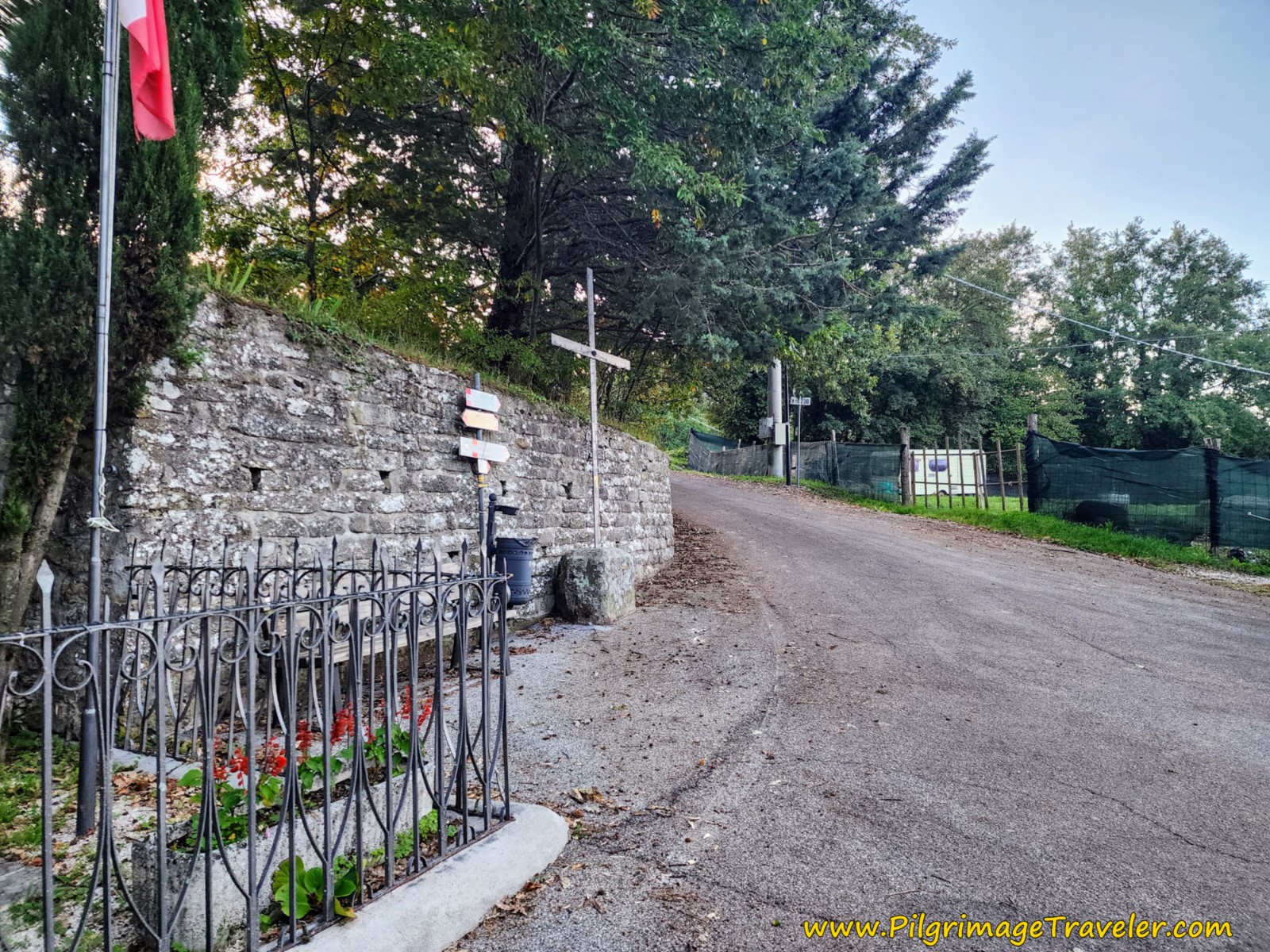 Left Turn Here, Uphill in Montagna