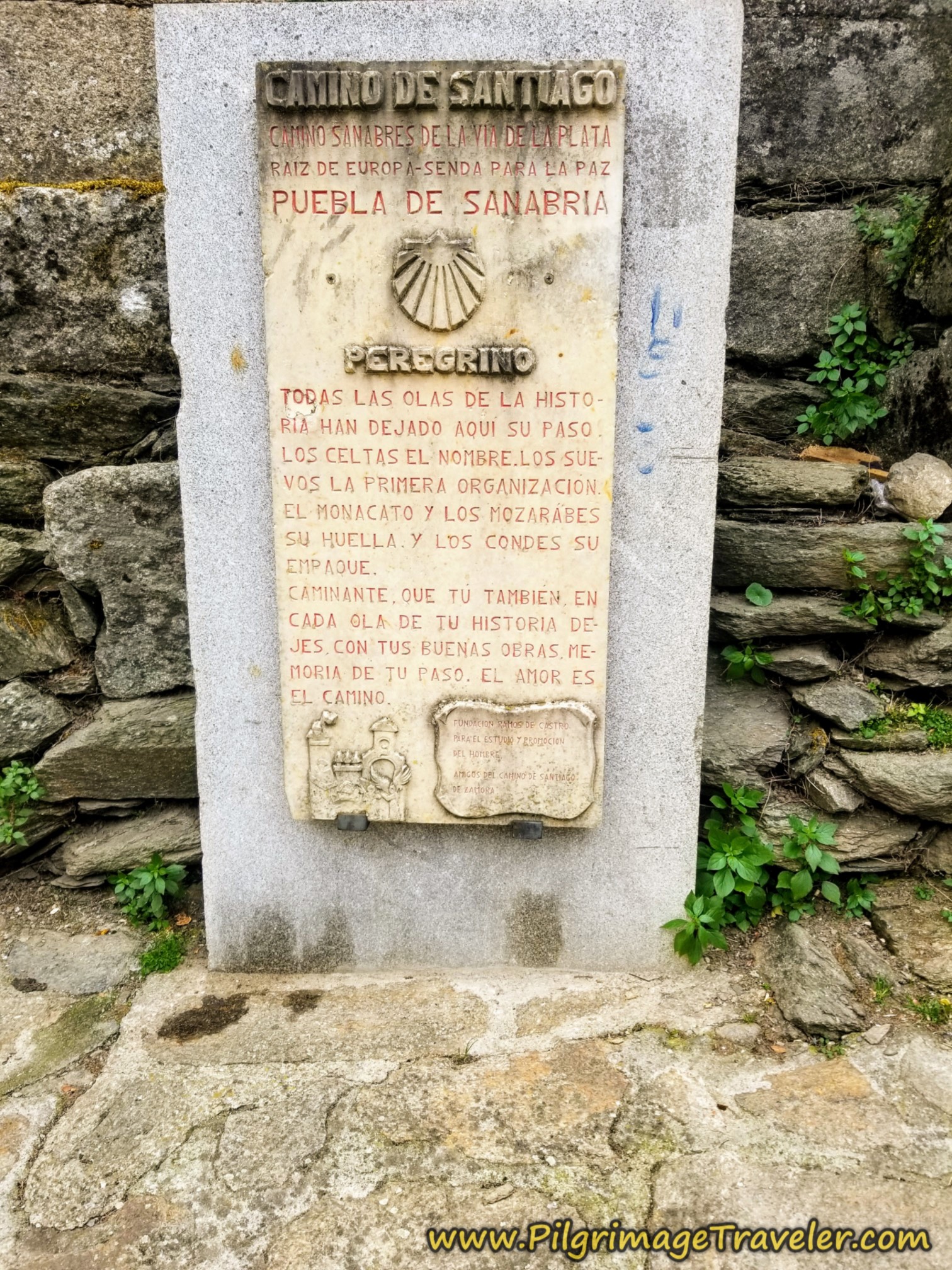 Puebla de Sanabria Placard