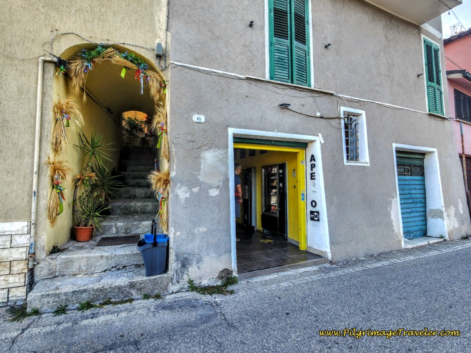 Way of St. Francis: Day Seventeen, Piediluco to Poggio Bustone - Self-Service Vending Machine, Piediluco