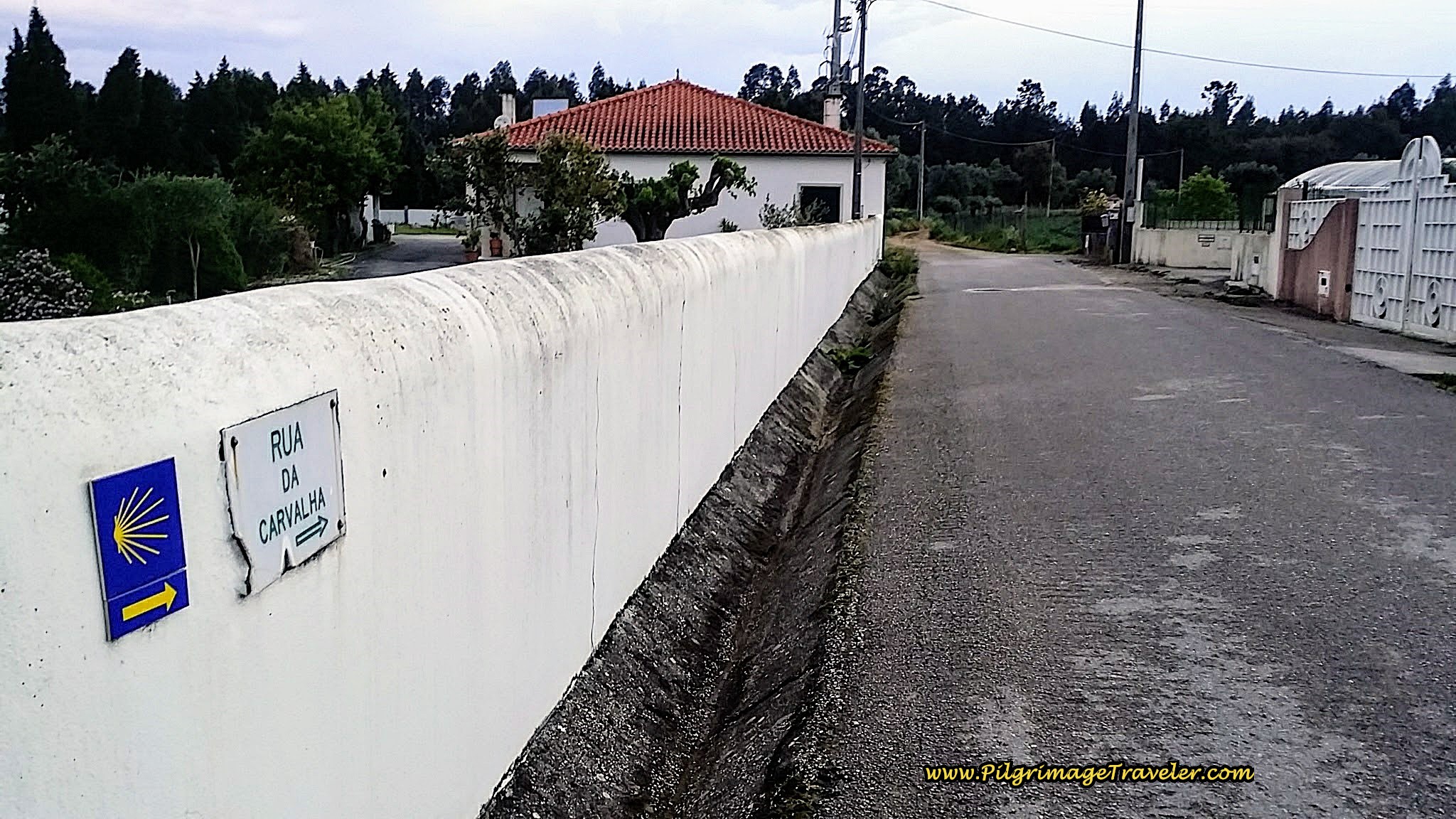 Follow the Rua Carvalhas on day eleven of the Camino Portugués Follow the Rua Carvalhas on Day Eleven of the Camino Portugués