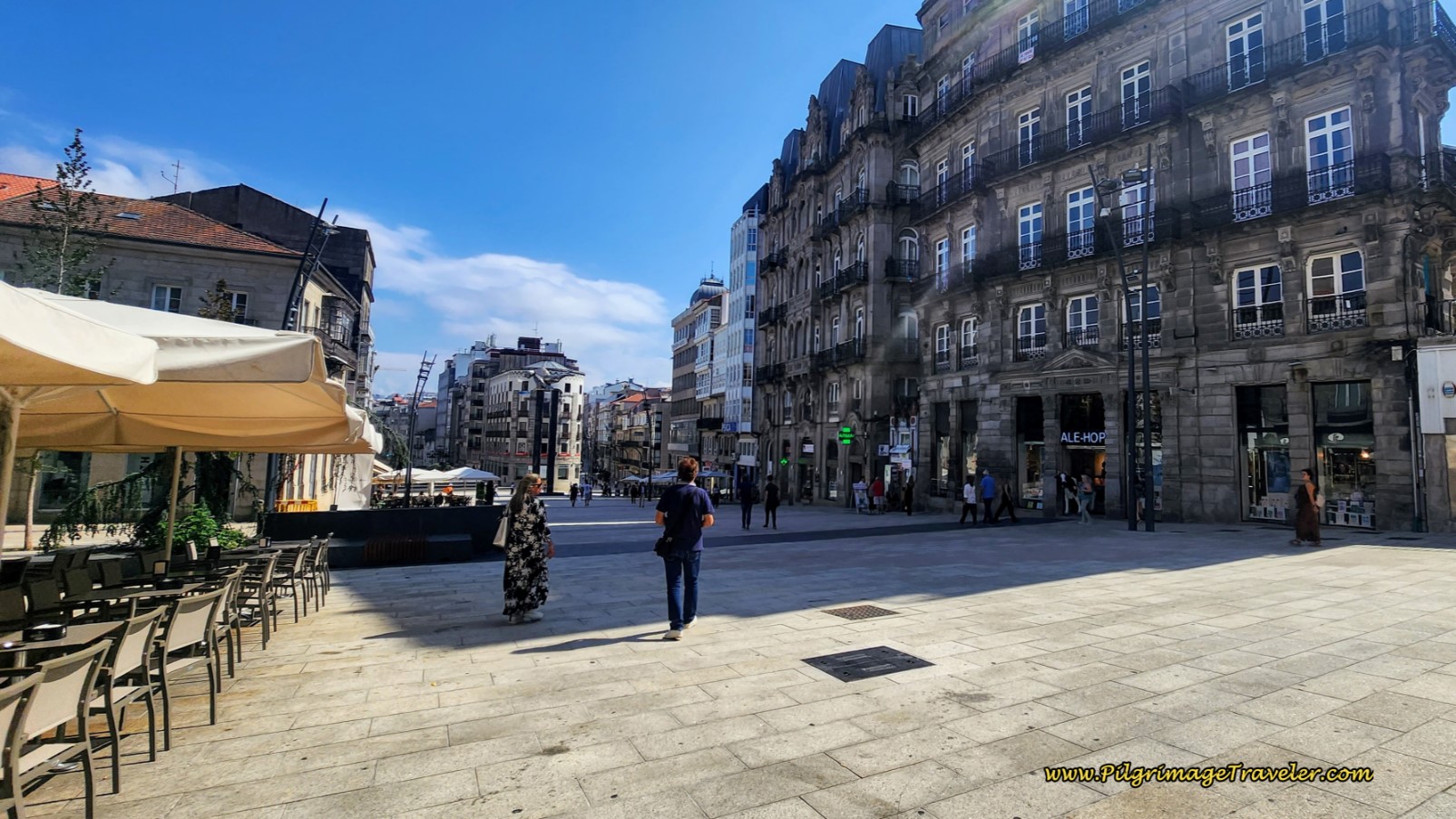 Café Don Gregorio on the Praza Princesa