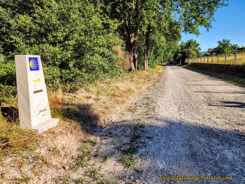 92.784 Kilometer Waymark