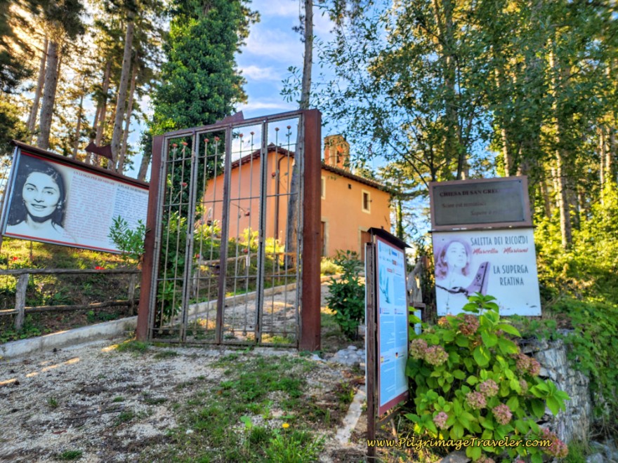 Way of St. Francis: Day Eighteen, Poggio Bustone to Rieti - Chiesa di San Gregorio, Cantalice, Italy