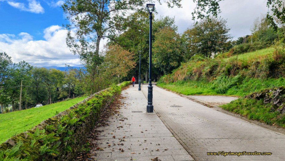 Down the Paseo de Los Frailes Into Tineo