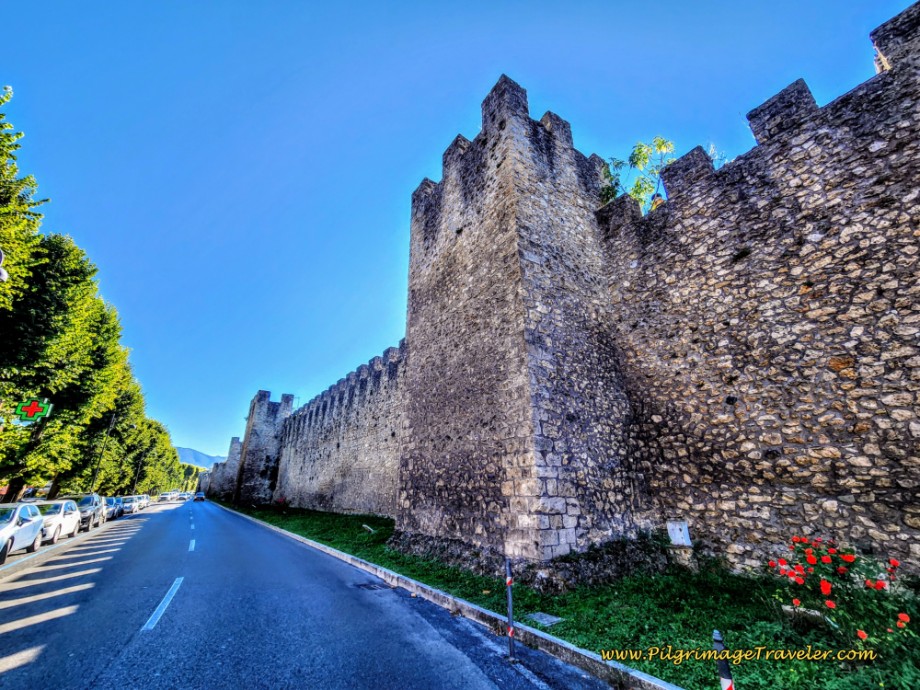 Way of St. Francis: Rieti, Italy - Medieval Walls of Rieti