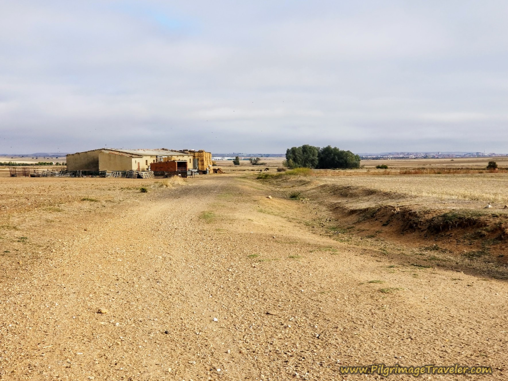 Farm Buildings Break Up the View Farm Buildings Break Up the View