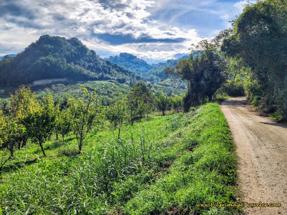 Way of St. Francis: Day Twenty-One, Ponticelli to Monterotondo - Montelibretti on the Hill Ahead
