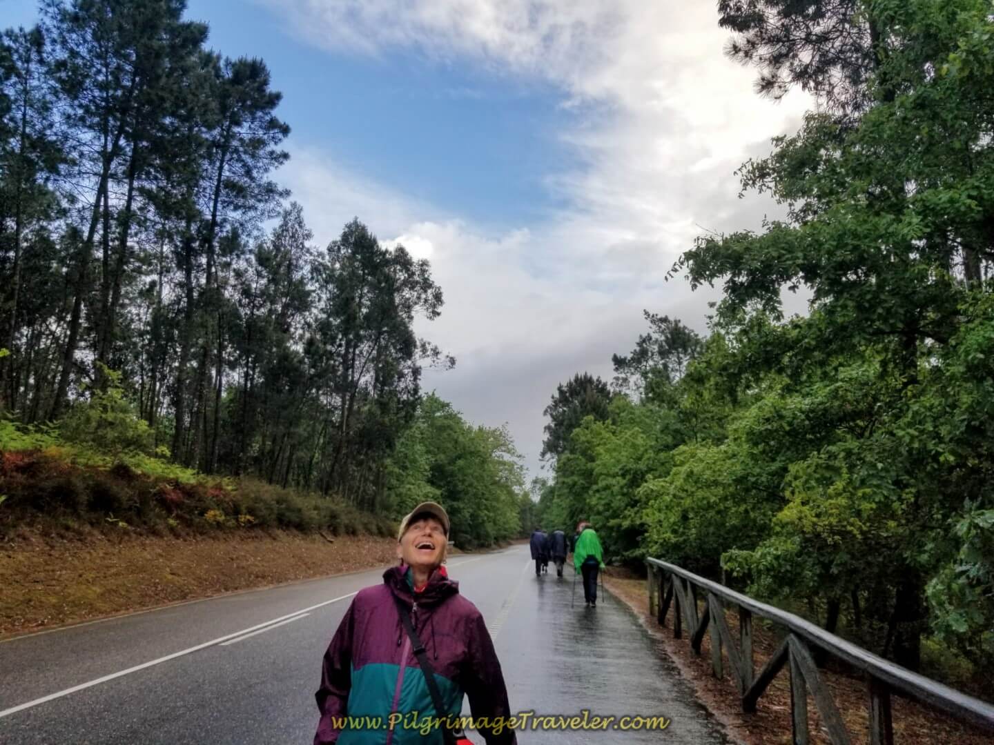 Glyvia Celebrates the Return of the Sun on day twenty on the central route of the Portuguese Camino