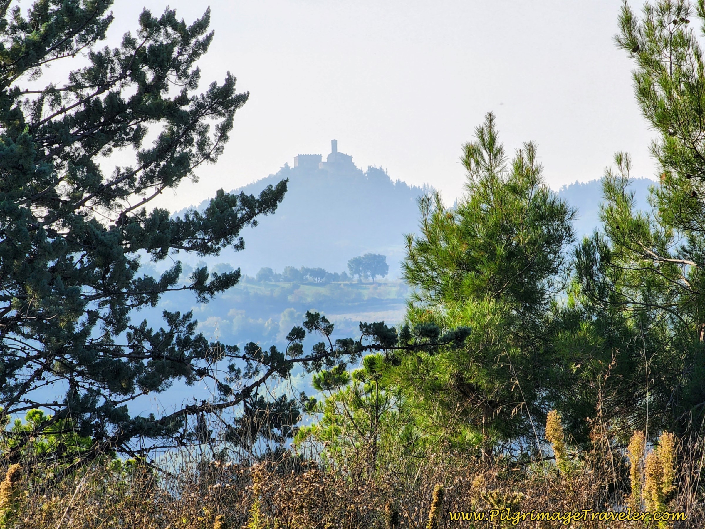 Views of Monte Santa Maria Tiberina