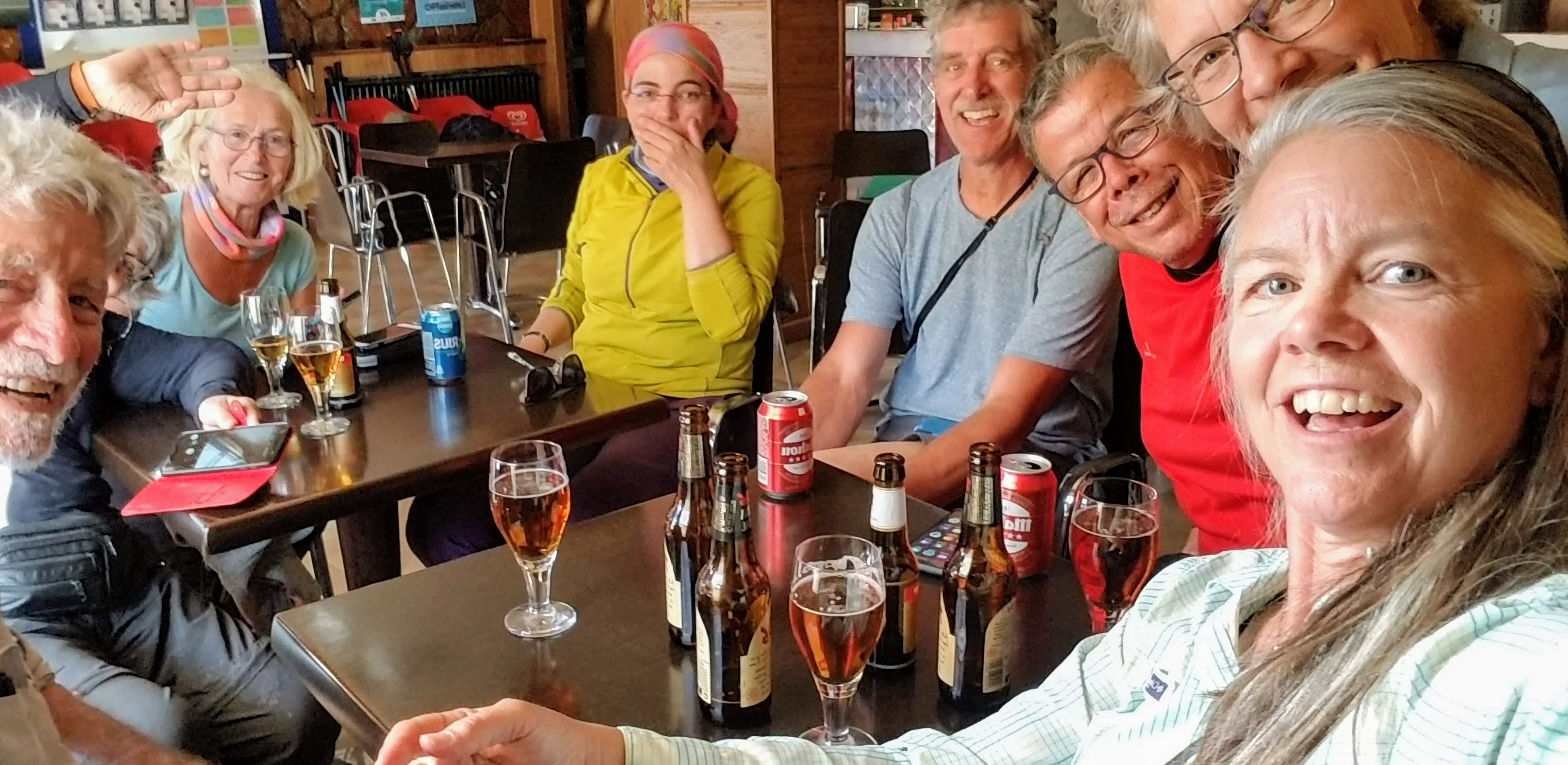 Goofy Selfie at the Bar Stop in Santa Marta de Tera Goofy Selfie at the Bar Stop in Santa Marta de Tera