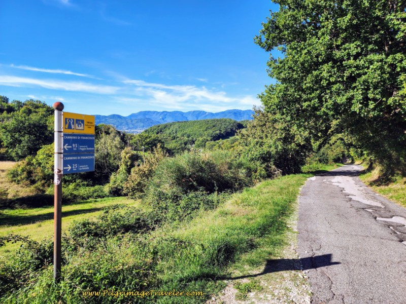 Way of St. Francis: Day Eighteen, Poggio Bustone to Rieti - 2.5 Kilometers to the Santuario della Foresta