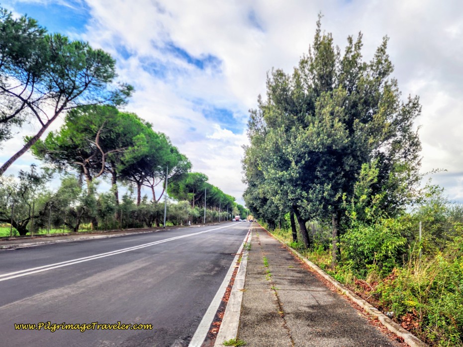 Via di Tor San Giovanni Widens