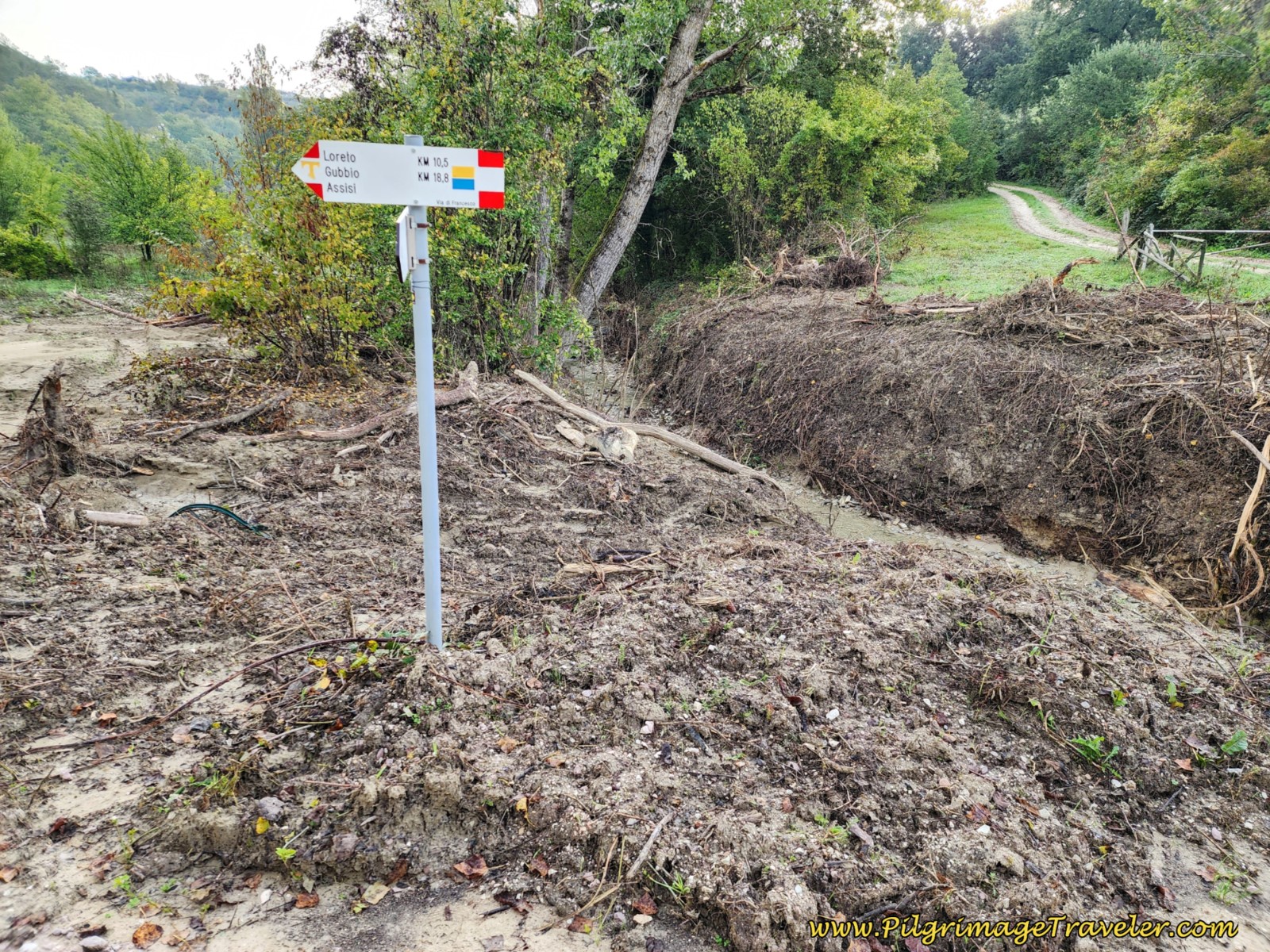 Washout at Bridge Washout at Bridge