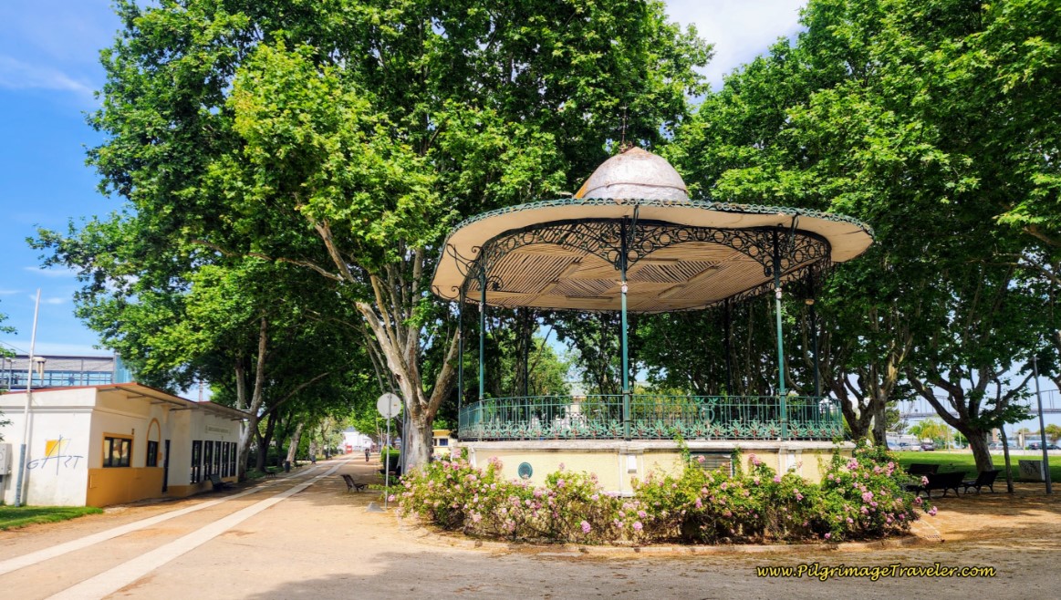 A Grand Stand at the the Park Jardim Municipal Constantino Palha