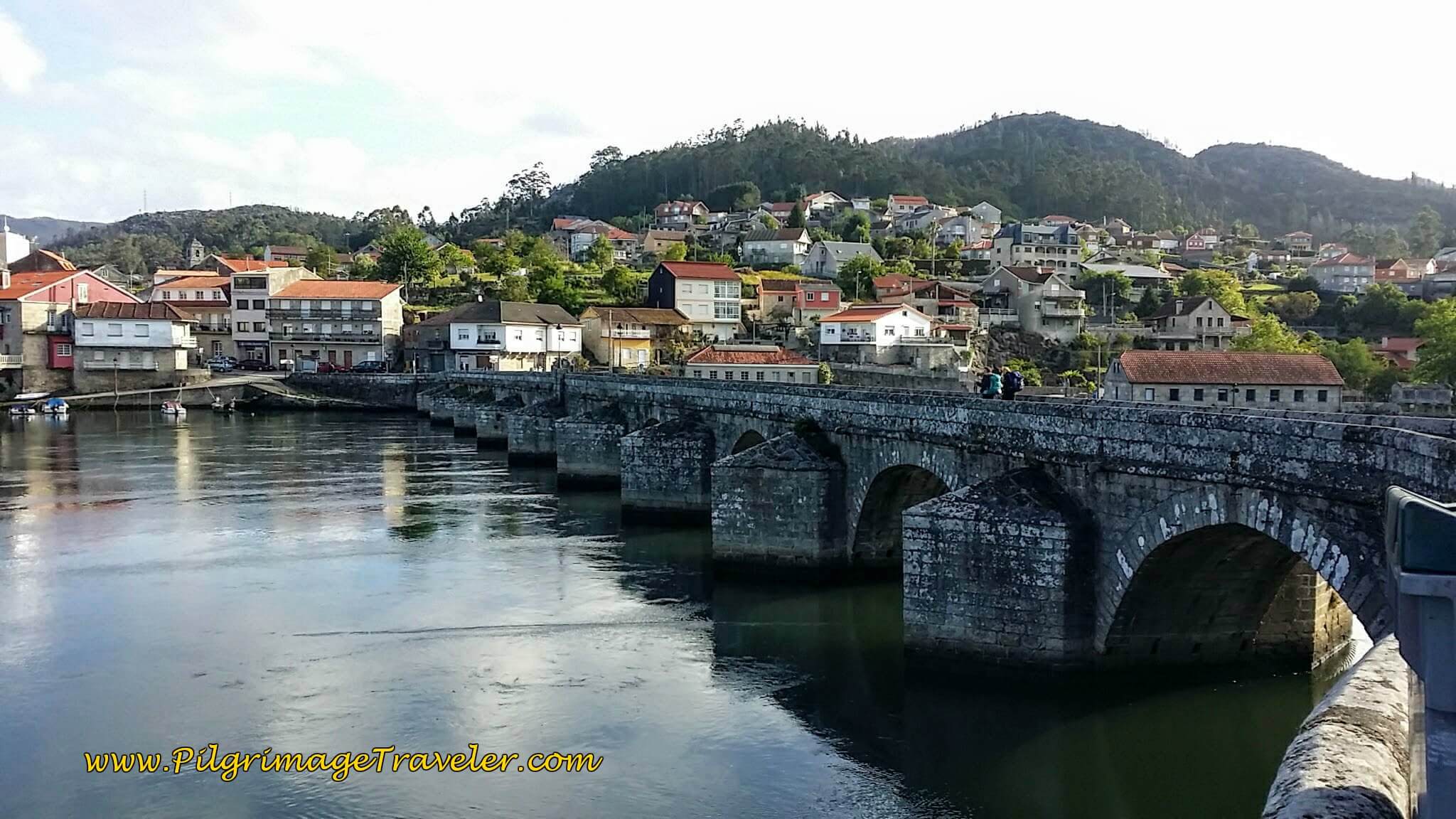 Historic Medieval Bridge ~ Ponte Sampaio, in Arcade, day twenty-two on the Camino Portugués