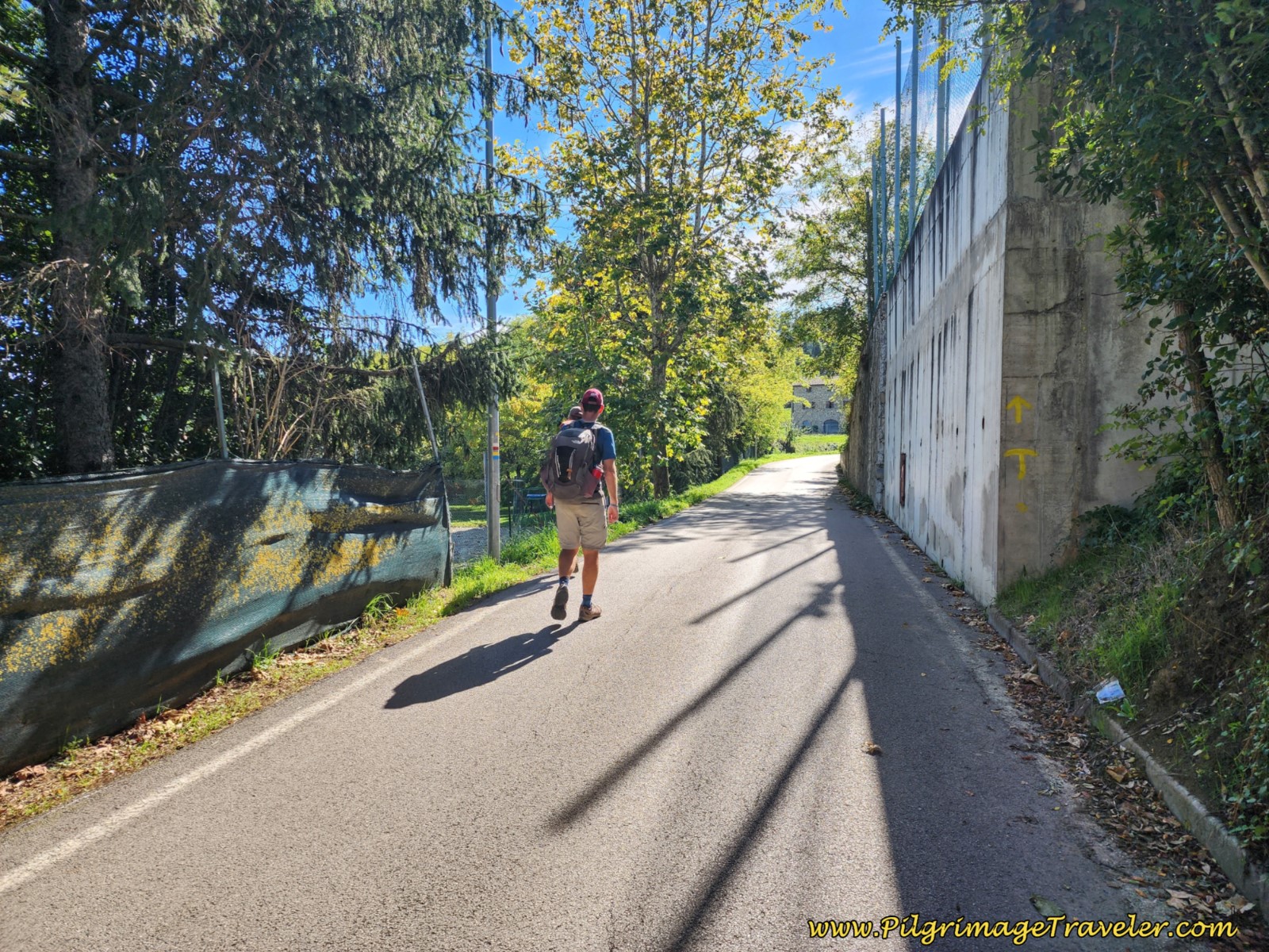 Hill Climbing on Road Out of Fighille