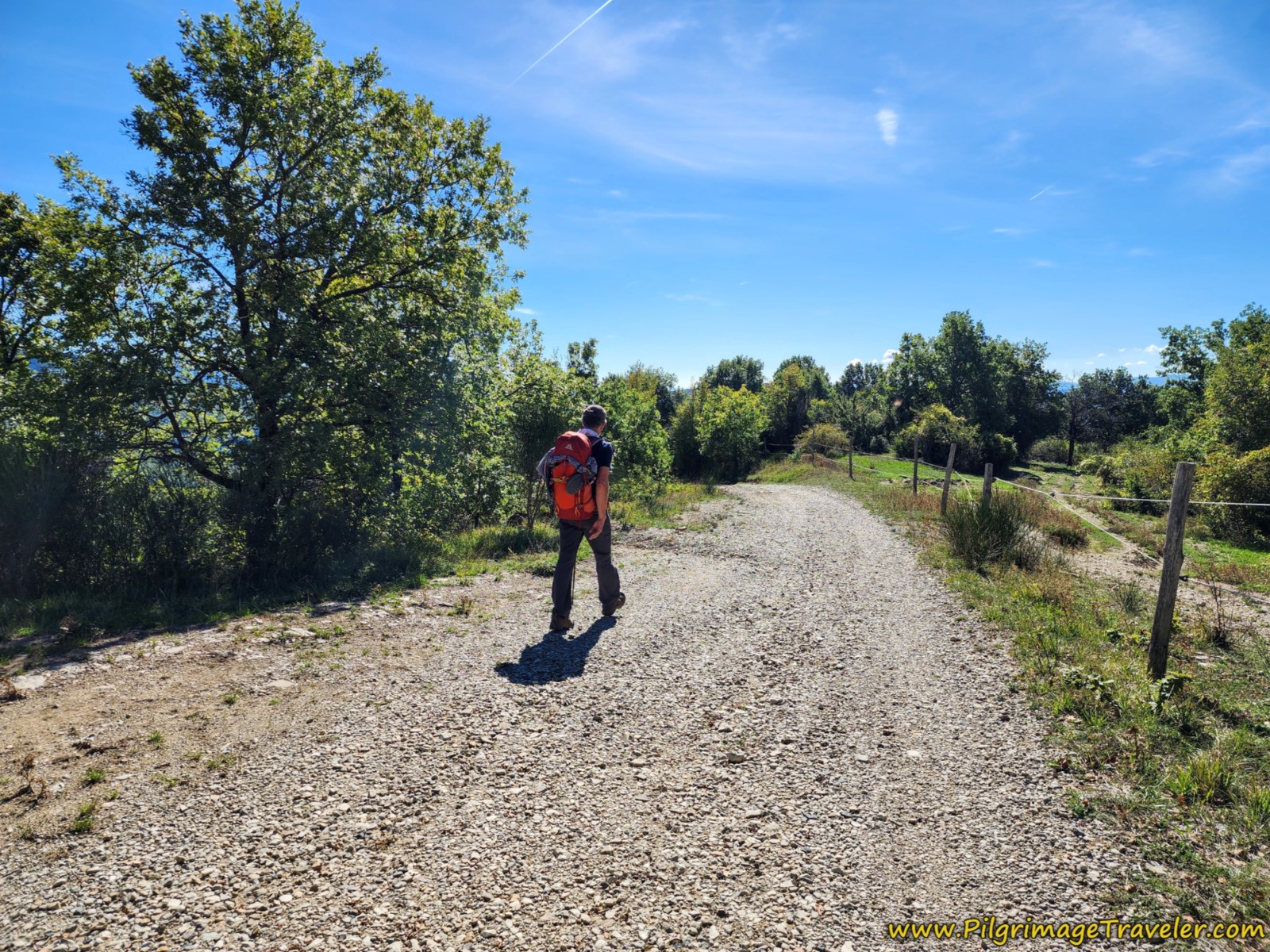 Open, Unattractive Stretch of Gravel Road