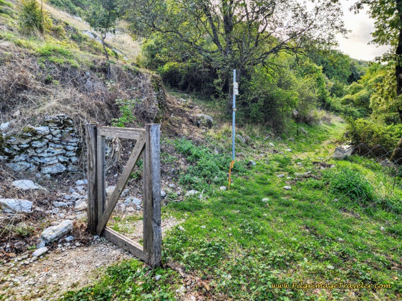 Way of St. Francis: Day Fifteen, Spoleto to Macenano - Walk Through Gate