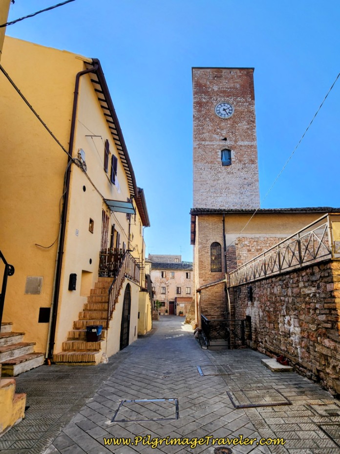 Way of St. Francis: Day Twelve, Spello to Trevi - Center of Sant'Eraclio