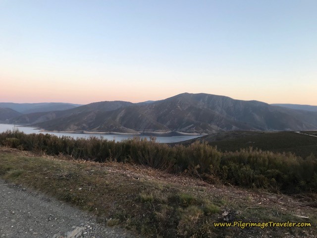 Embalse de As Portas Comes Into View At Summit