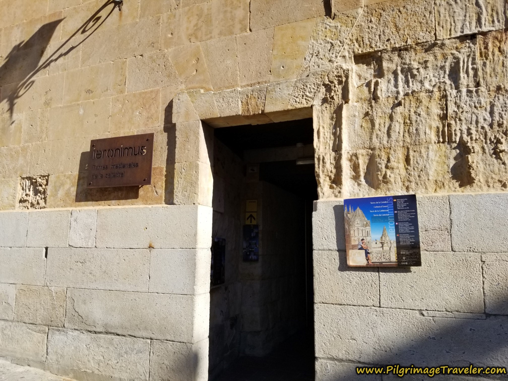 Ieronimos Tower Entrance, Old Cathedral, Salamanca Ieronimos Tower Entrance, Old Cathedral, Salamanca