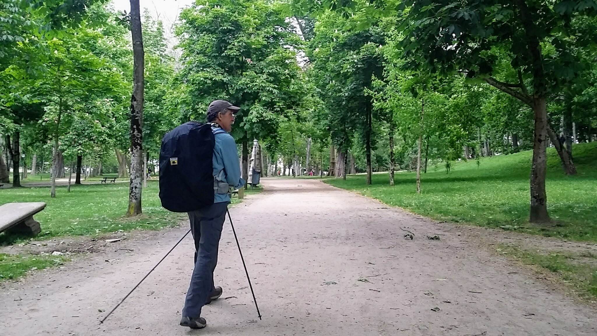 Rich, in the Parque de Castrelos, Vigo, Spain Rich, in the Parque de Castrelos, Vigo, Spain