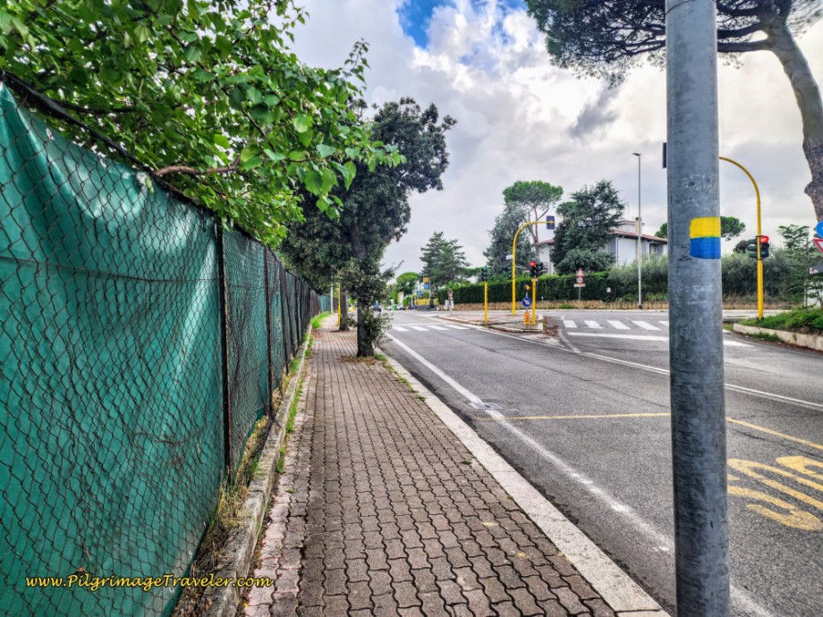 Way of St. Francis: Day Twenty-Two, Monterotondo to Monte Sacro - Double Crossover to the Far Right Side