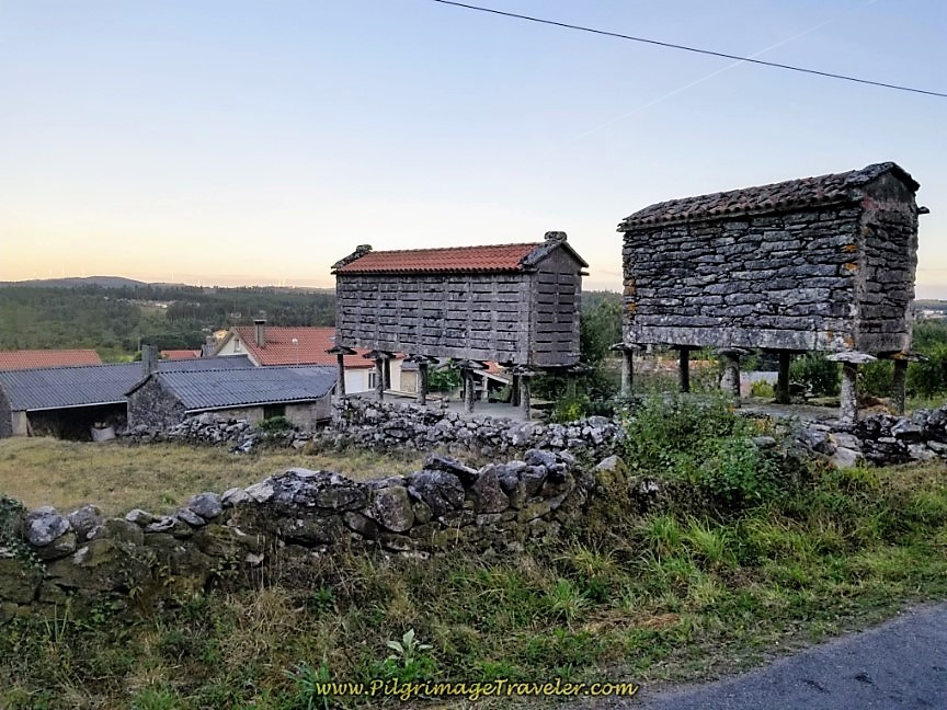 Hórreos in Trasufre