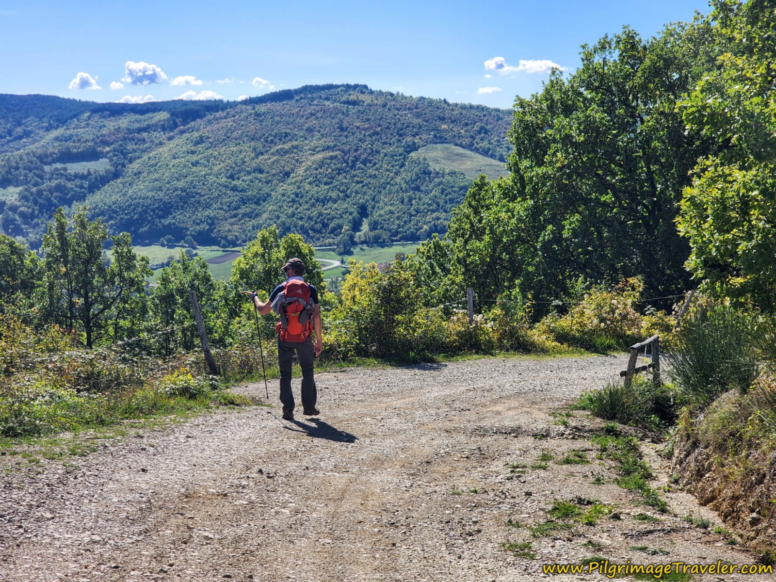 Large Bend in Road to the West