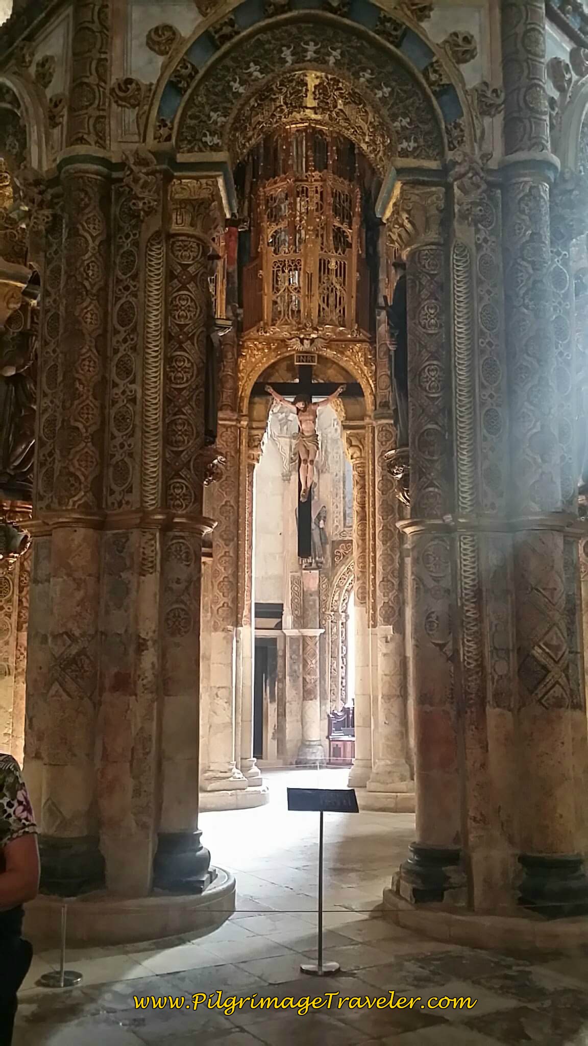 Focal Point Inside Main Chapel of the Convent of Christ, Tomar