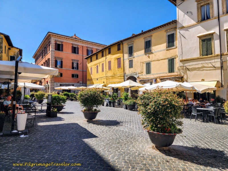 Way of St. Francis: Spoleto, Italy - Piazza del Mercato