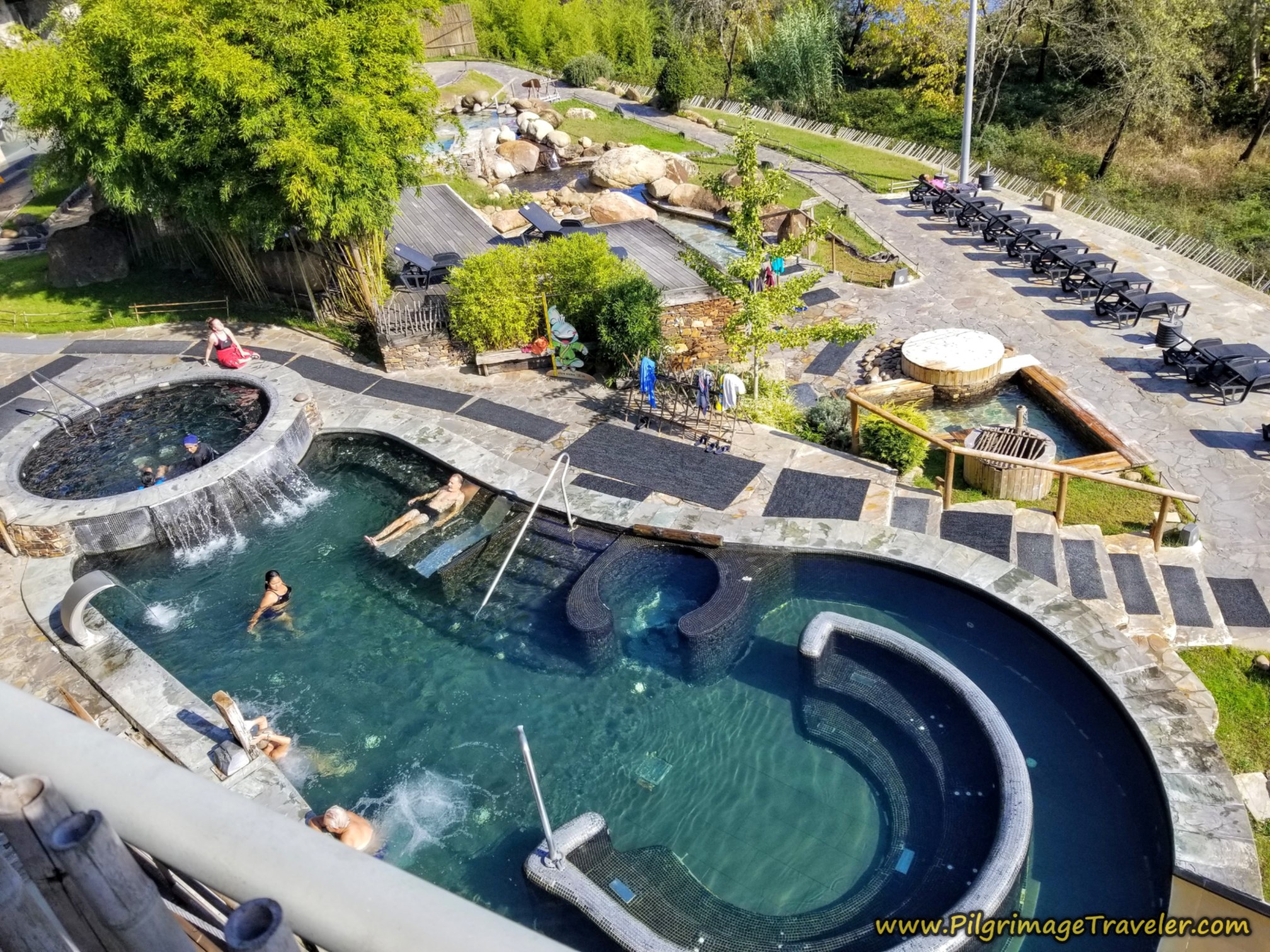 Termas Outariz Pool, Ourense, Spain
