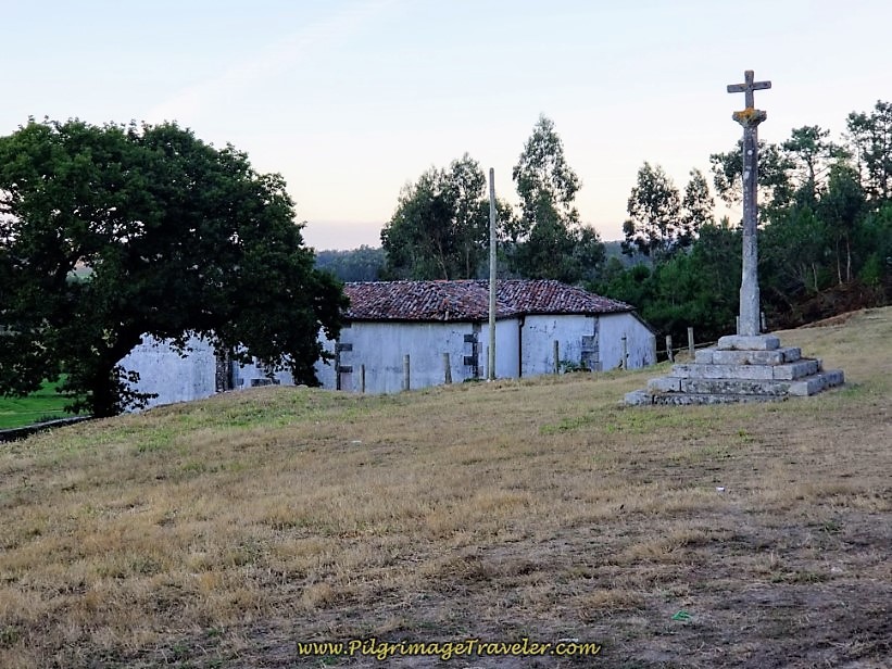 A Virxe do Espiño Church on day three of the Camino Finisterre to Muxía