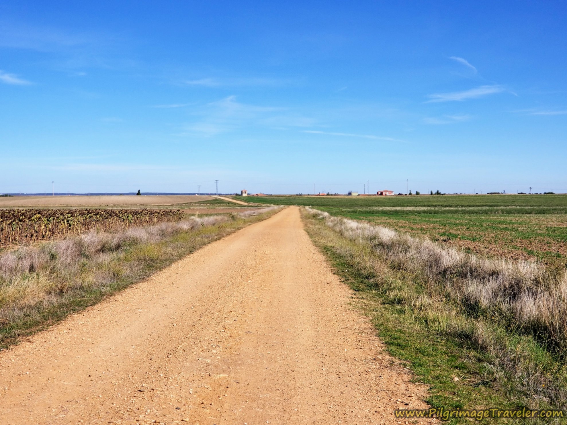 Calzada de Valdunciel Ahead