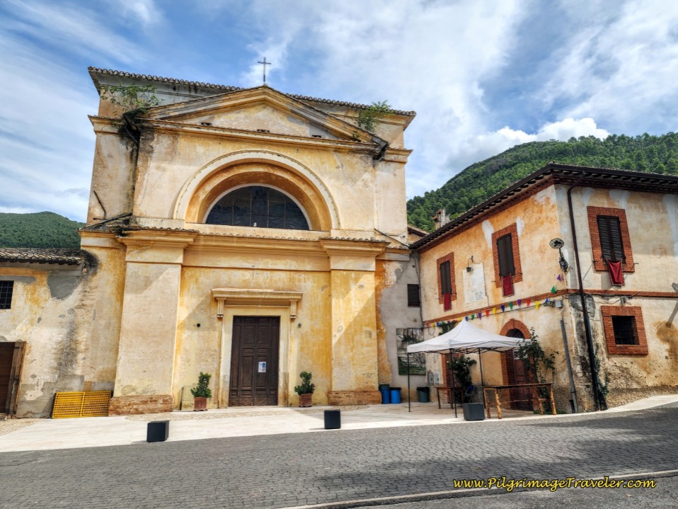 Way of St. Francis: Day Fourteen, Poreta to Spoleto - Chiesa di Sant'Andrea, Bazzano Inferiore
