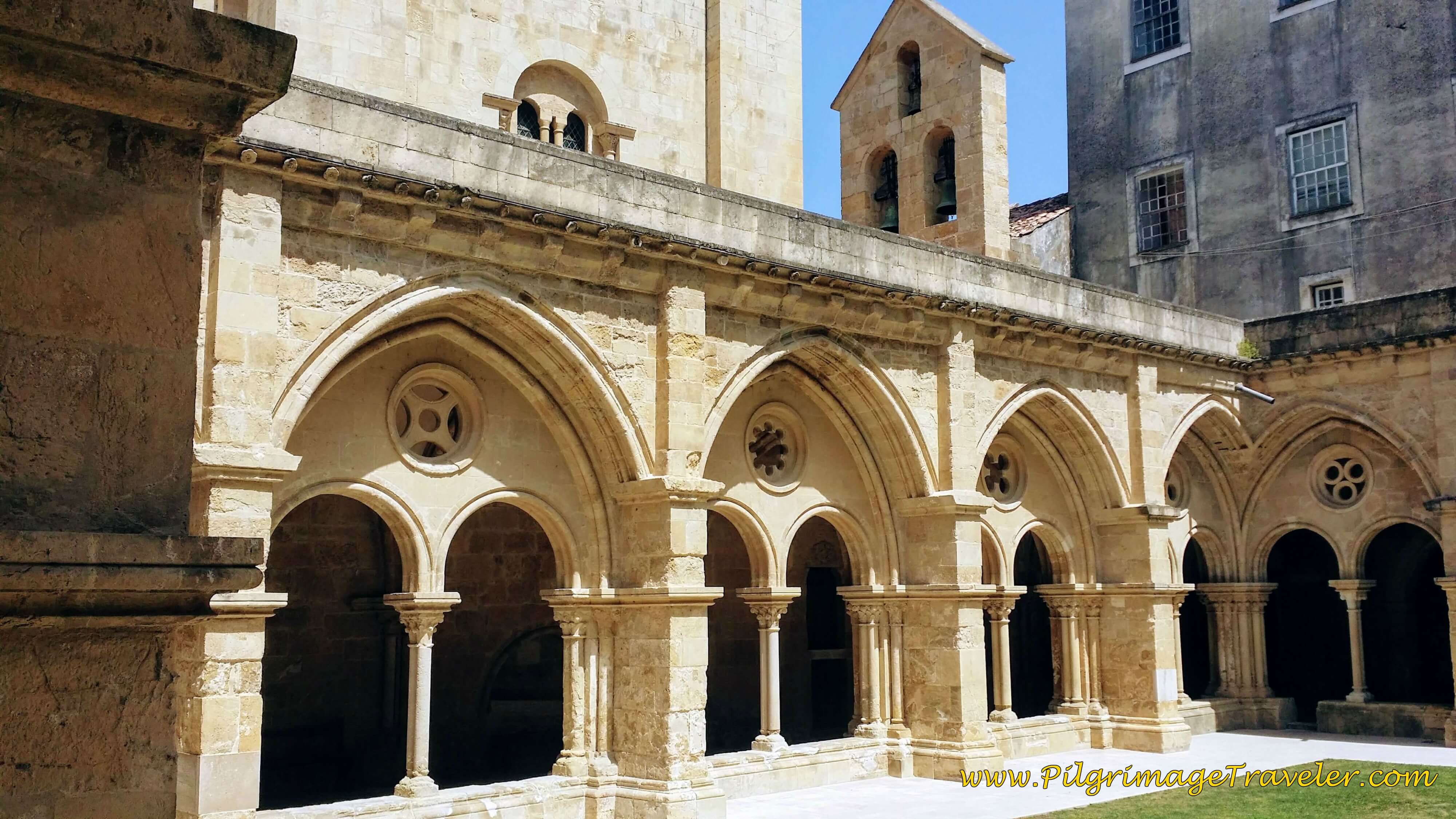 Gothic Style Cloister, 13th Century, Sé Velha, Coimbra Portugal