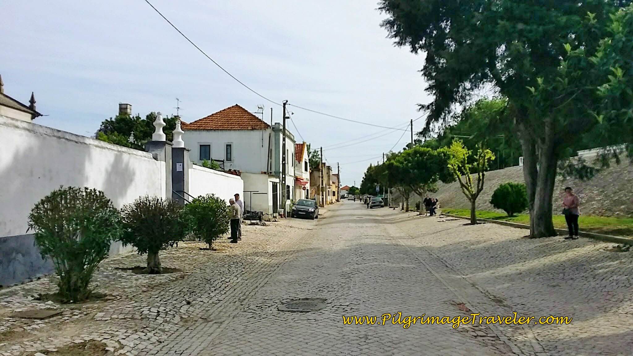Entering Valada, Portugal on the Portuguese Way