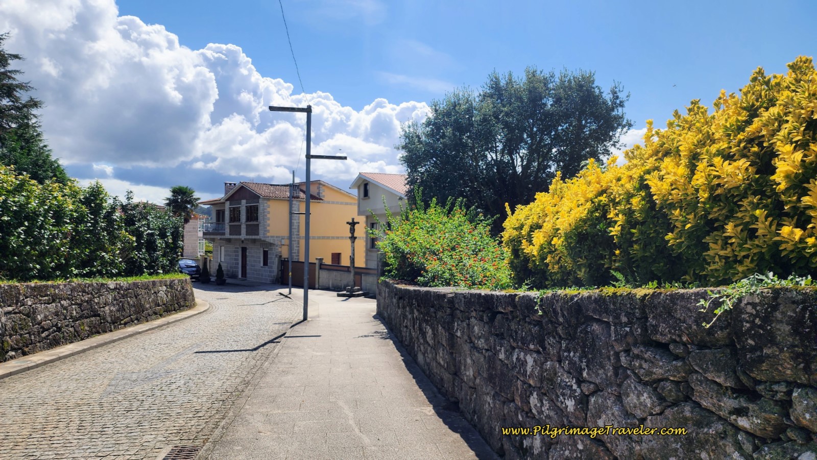 Continue Down Hill Past the Monastery