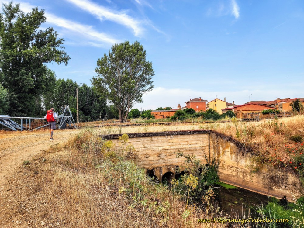 Cross the Arroyo del Valle Before Town